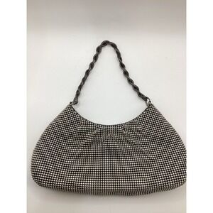 Vintage Whiting & Davis Silver Mesh Chain Evening Bag